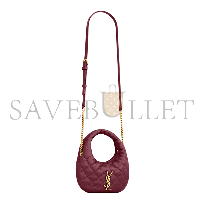 Y51 ICARINO MINI IN QUILTED NAPPA 871329AAANG6197 (19*12*5cm)